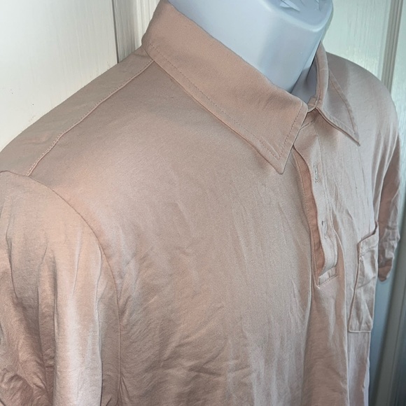 NWOT Outerknown Sojourn Polo -“Shell” Size Medium - Picture 2 of 10